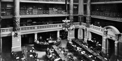 Strasbourg BNU Reading Room, 1918